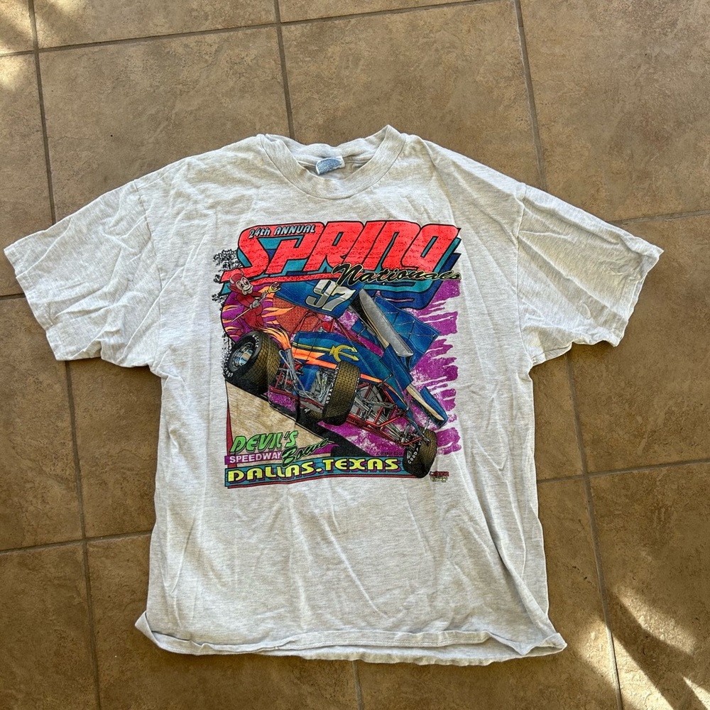 Vintage Racing Graphic T-Shirt